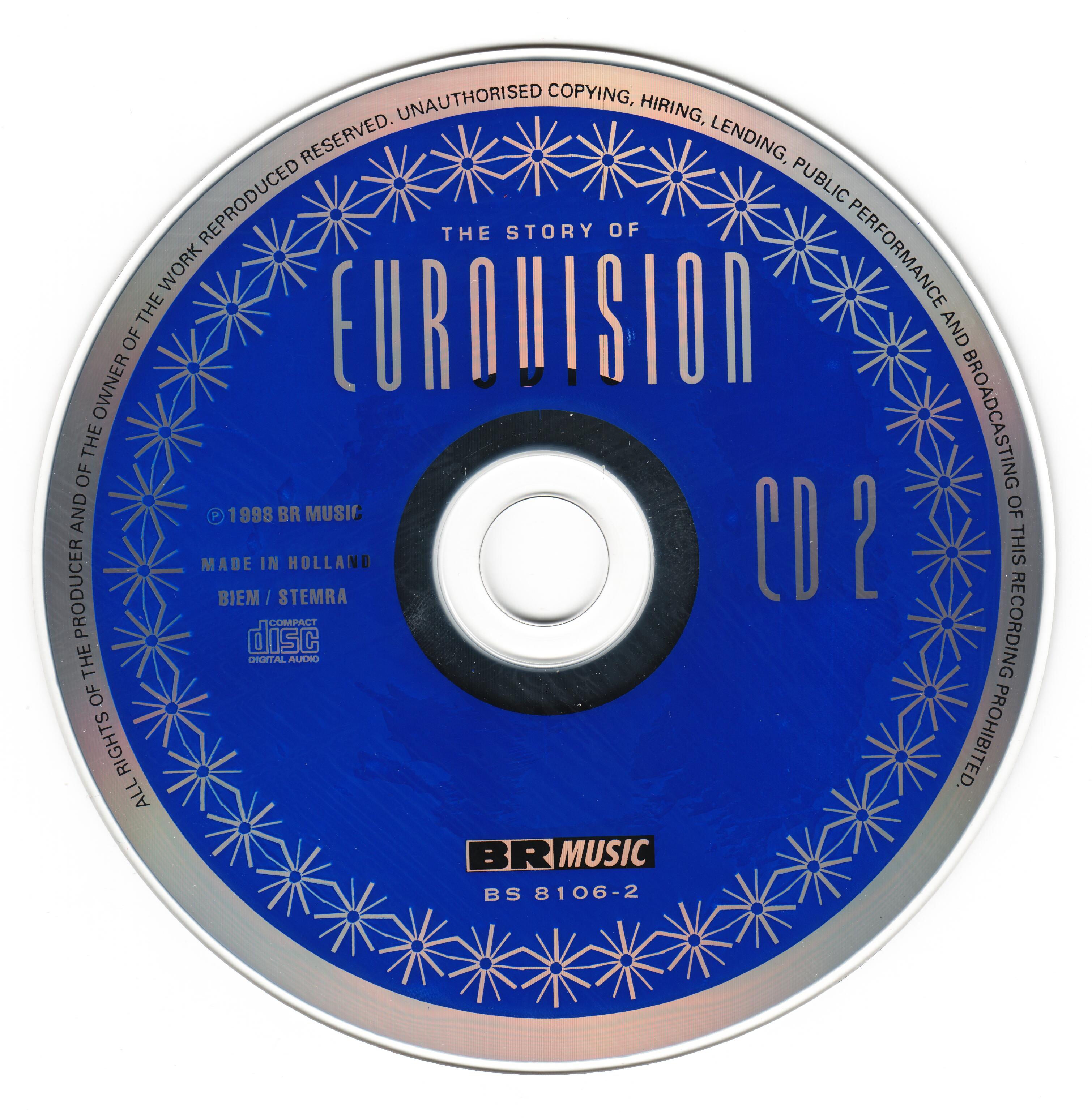 Eurovision Song Contest  The Story Of Eurovision : CD2